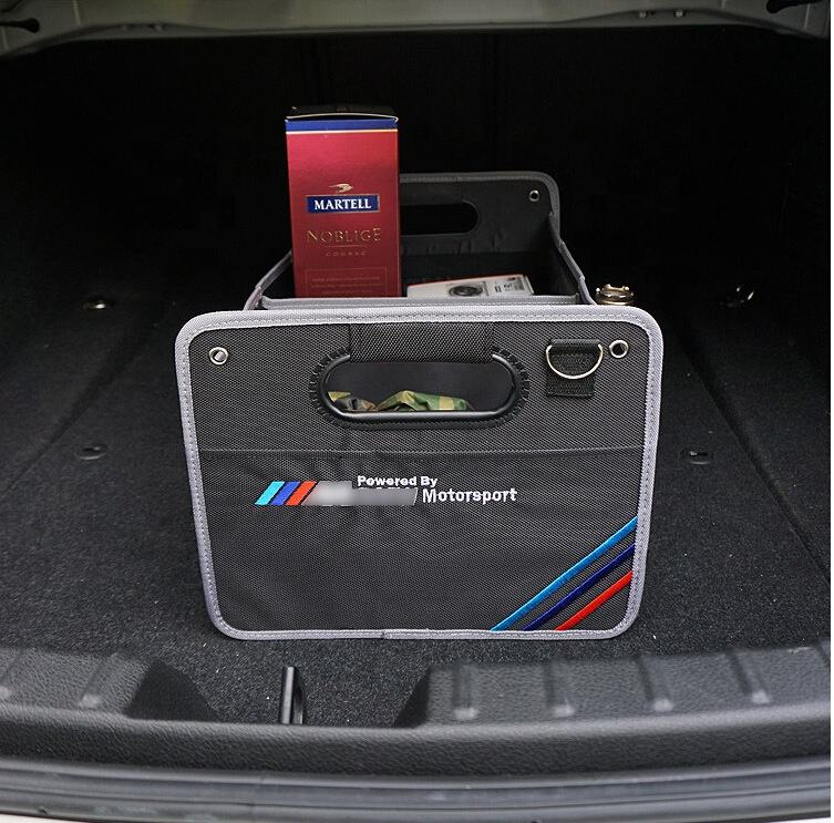 Foldable Car Storage Box with Large Capacity, Wholesale in 2021, Waterproof Polyester Material, Travel Organizer