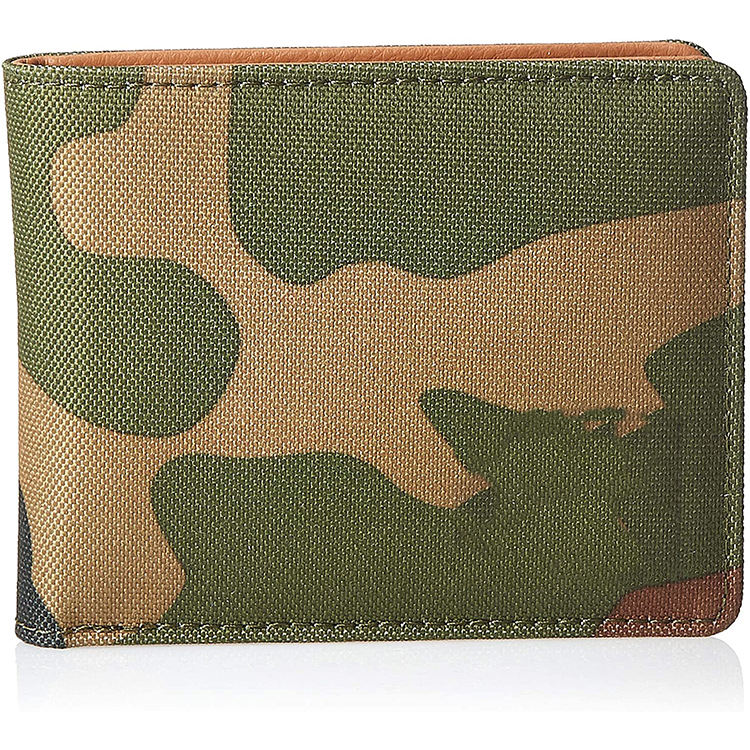 Wholesale Customized Stylish Men's Gift, Multi-card Slot Camouflage Polyester Wallet
