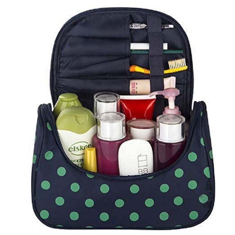 Makeup Bag & Suitcase, Travel Nylon Packaging Bag, Makeup Brush Set, Professional Cotton Makeup Bag