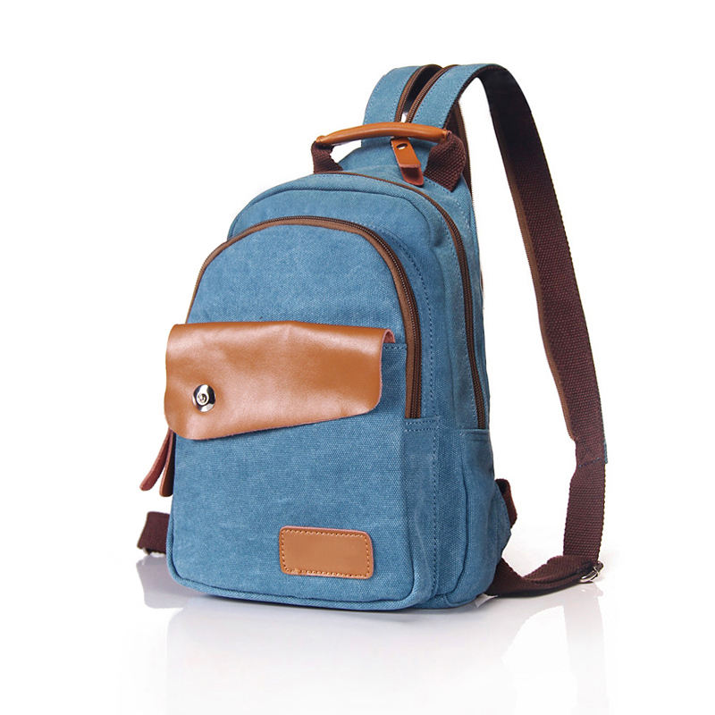 The Latest College School Backpack, Purse, with Long Strap Schoolbag, School Backpack, for Girls, Made of Carton Canvas and Polyester, Customized with ODM Letters