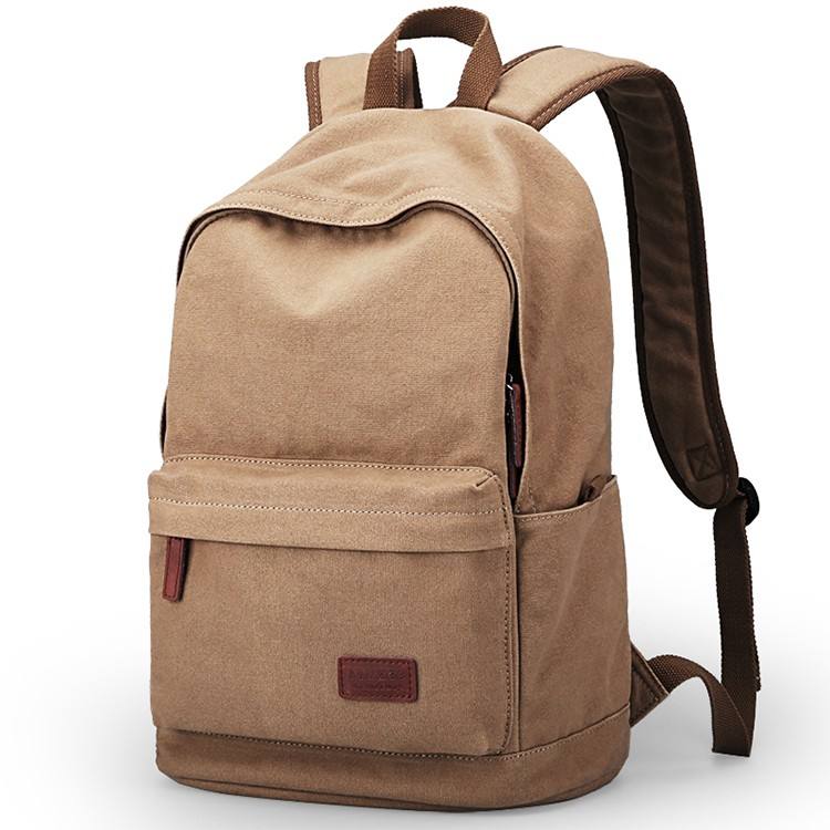Shenzhen Retro-style Blank Pure Cotton Canvas Sling Bag, Backpack, Student Backpack, Schoolbag