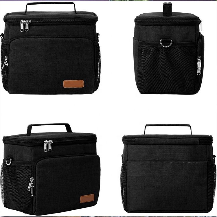 Insulated Lunch Bag with Large Capacity, for Family Meal Preparation. Adult Customized and Wholesale, Fitness Cooler, Men's Shoulder Bag