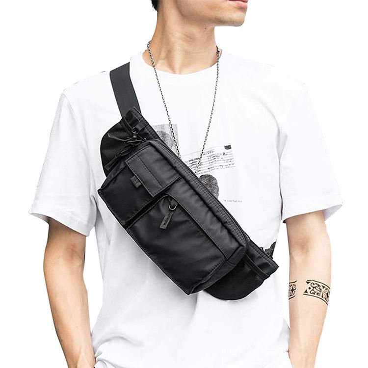 Fanny Pack, Waist Bag, Travel, Customized, Men's Bag, Chest Shoulder, Waterproof, for Mobile Phone, Designer, Knife-resistant Bag, Boys' Sling Bag